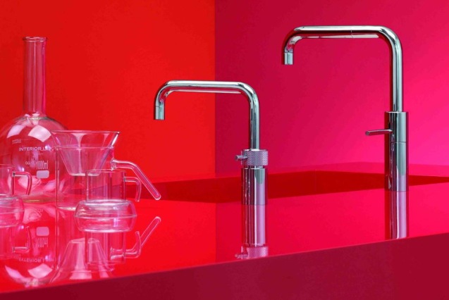 Quooker Nordic Twin Taps Poloshed Chrome